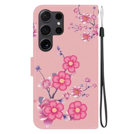 Чохол-книжка Colored Drawing Series  для Samsung Galaxy S25 Ultra 5G - Blossoms