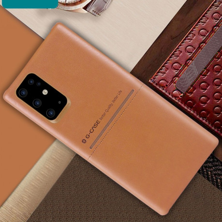 Чехол G-Case Cardcool Series для Samsung Galaxy S20+ Plus-коричневый