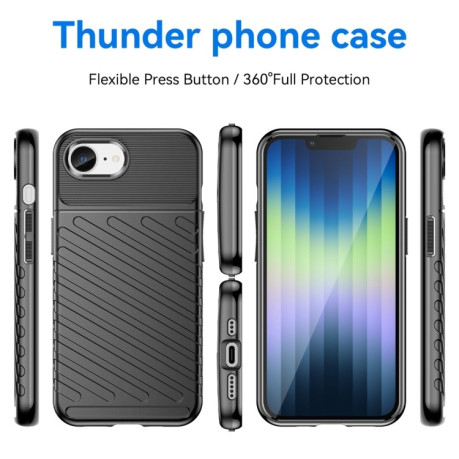 Противоударный чехол Thunderbolt на  для iPhone 16e - черный