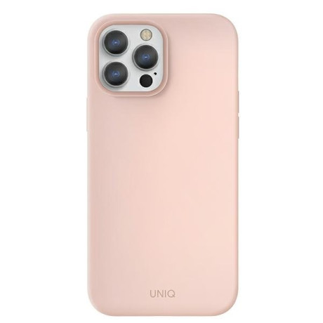 Оригинальный чехол UNIQ etui Lino Hue для Phone 13 Pro - pink