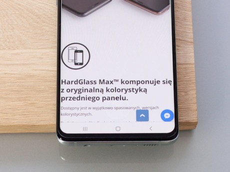 Защитное стекло 3MK HardGlass Max для Samsung Galaxy S21 Ultra - черное