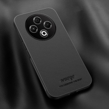 Чехол HUIYI Leather Magnetic на Tecno Spark 30 4G — чёрный