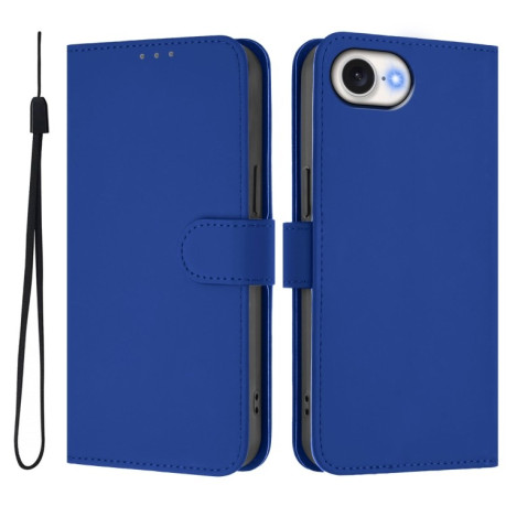 Чохол-книжка Skin Feel S-type для iPhone 16e - синій