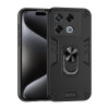 Ударозащитный чехол Metal Ring Holder для Infinix GT 20 Pro 5G - черный