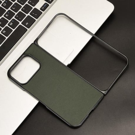 Противоударный чехол EsCase Leather Series для Google Pixel 10 Pro Fold — зелёный