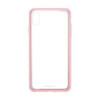 Стеклянный чехол Baseus See-Through для iPhone XS Max - розовый