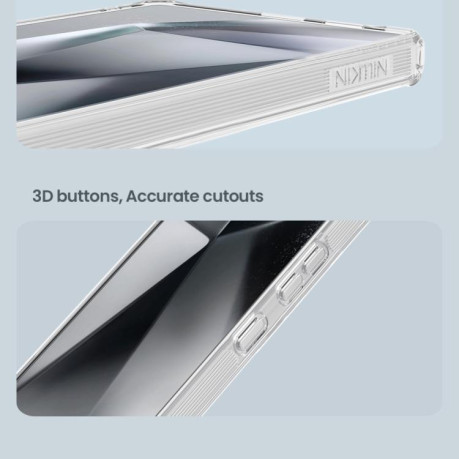 Чохол NILLKIN Ultra Clear Magsafe для Samsung Galaxy S25 Ultra 5G - прозорий