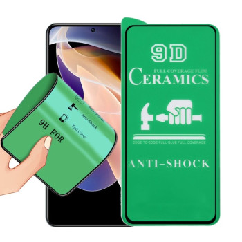 Защитное стекло Ceramic 9D Full Screen Full Glue для Xiaomi Redmi Note 11 Pro 5G (China)/11 Pro+
