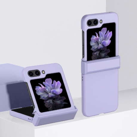 Противоударный чехол Skin Feel для Samsung Galaxy  Flip 6 - фиолетовый