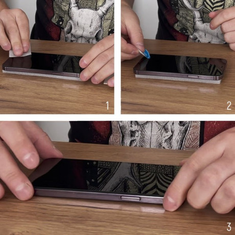 Захисне скло Wozinsky Full Glue Super Tough Screen Protector для iPhone 15 - чорне