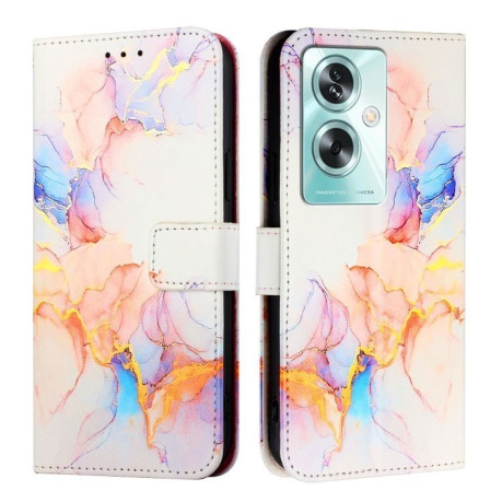 Чохол-книжка PT003 Marble Pattern на OnePlus Nord N30 SE 5G - Marble White