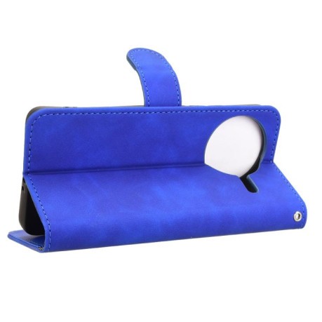 Чехол-книжка Retro Skin Feel Business Magnetic на Xiaomi Poco F7 Pro / F7 Ultra - синий
