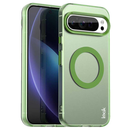 Протиударний чохол IMAK Candy Series Shockproof MagSafe для Google Pixel 9 Pro XL - зелений