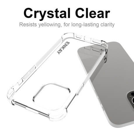 Противоударный чехол ENKAY Clear для iPhone 14 Pro Max - прозрачный