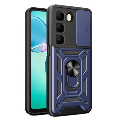 Протиударний чохол Sliding Camshield для Infinix Hot 50 4G - синій