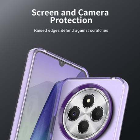 Протиударний чохол Candy Series для Xiaomi Redmi 14C 4G/Poco C75/Redmi A4 5G - фіолетовий