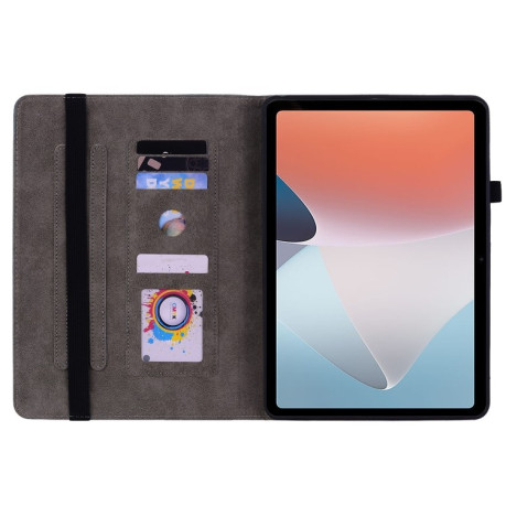 Чехол-книжка Butterfly Rose Embossed для OPPO Pad Air - синий