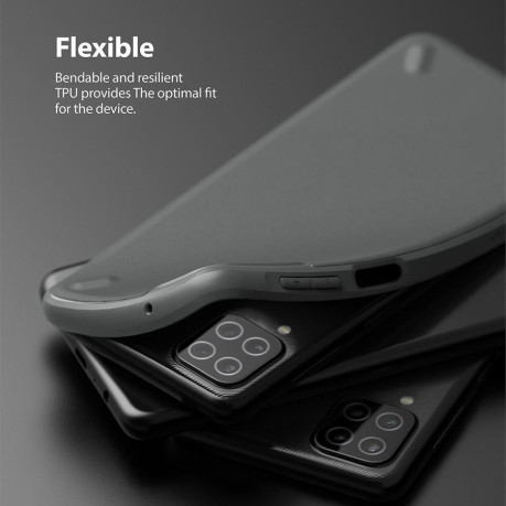 Оригінальний чохол Ringke Onyx Durable для Samsung Galaxy A12/M12 black