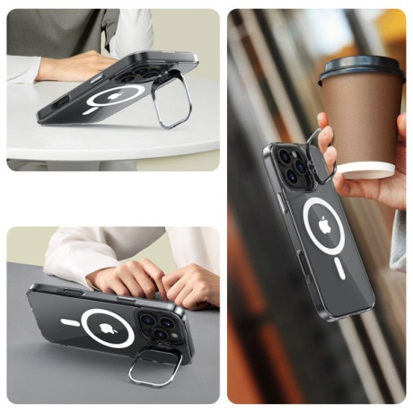 Чохол Tech-Protect MagStand MagSafe для iPhone 16 Pro Max - Clear