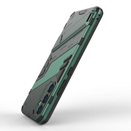 Протиударний чохол Punk Armor для Samsung Galaxy A34 5G - зелений