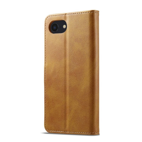 Чохол книжка LC IMEEKE Calf Texture на iPhone 16e - жовтий