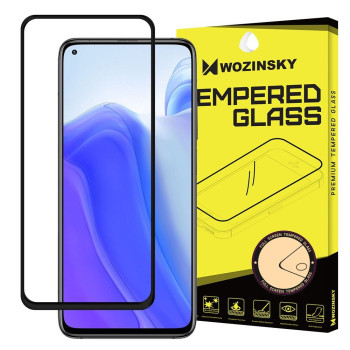 Защитное стекло Wozinsky Tempered Glass Full Glue на Xiaomi Redmi Note 9T  - черный