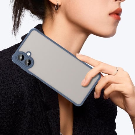 Чохол Fan Dun Series гібрид з Magsafe на Samsung Galaxy A07 4G - синій