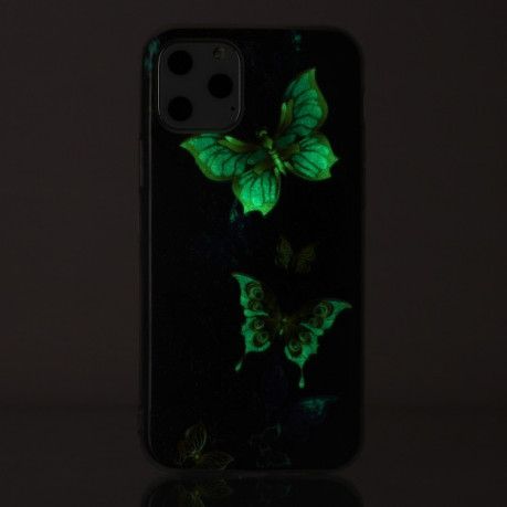 Противоударный чехол Luminous для Xiaomi Redmi Note 9T - Double Butterflies