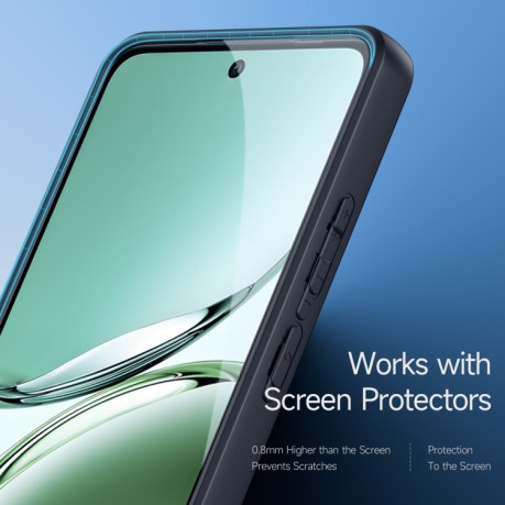Протиударний чохол DUX DUCIS Aimo Series для OPPO Reno12 F/12 FS 4G/5G/F27 - чорний