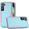 Противоударный чехол EsCase durable для Samsung Galaxy S23 5G - зелено-розовый