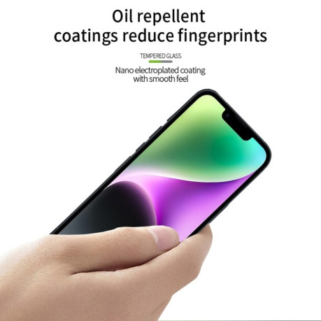Защитное стекло PINWUYO 9H 3D Full Screen на iPhone 16e - черное