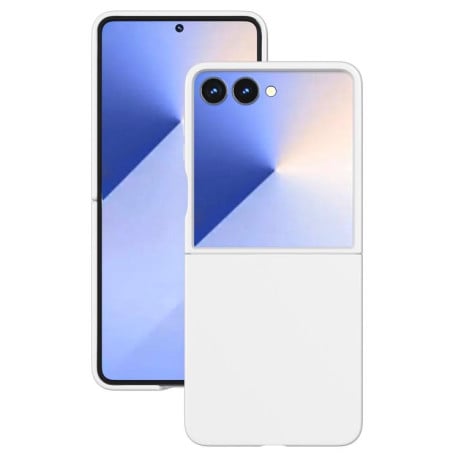 Чохол полімерний Kalebol Paint-sprayed Solid Color на Samsung Galaxy Filp 7 - білий