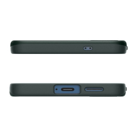 Оригинальный чехол Spigen Thin Fit Mag Case для Samsung Galaxy S25 - green