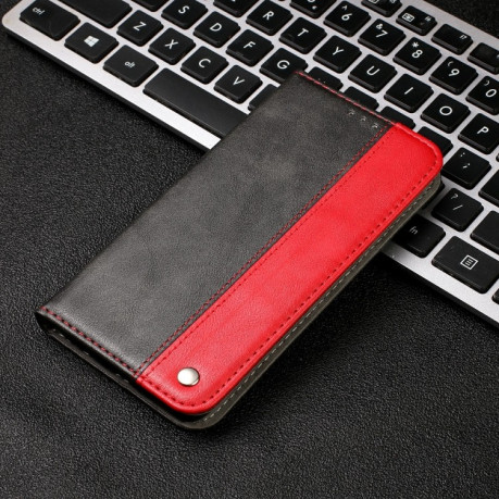 Чехол-книжка Business Solid Color для iPhone 13 mini - красный