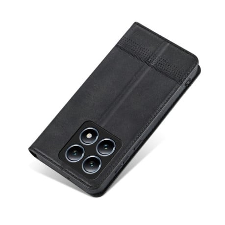 Чохол-книжка AZNS Magnetic Calf на Xiaomi 14T Pro - чорний