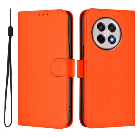 Чохол-книжка Skin Feel S-type для OnePlus 13R/Ace 5/Ace 5 Pro - помаранчевий