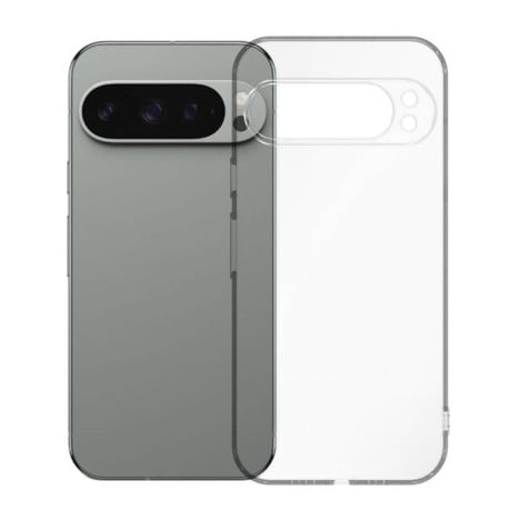 Прозрачный силиконовый чехол Kalebol 1.5mm Thickened Rounded Corner на Google Pixel 10 Pro XL