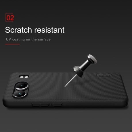 Чохол NILLKIN Frosted Shield посилений матовий на OnePlus Nord 4 5G - чорний