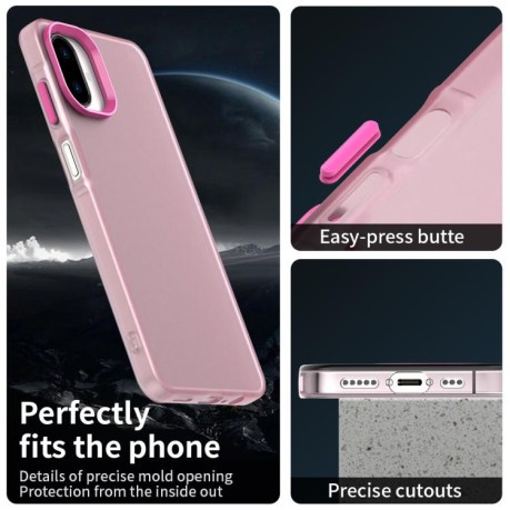 Противоударный чехол Candy Series для Samsung Galaxy A07 4G - красный