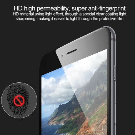 3D защитное стекло на весь экран для iPhone 6 Plus (White)