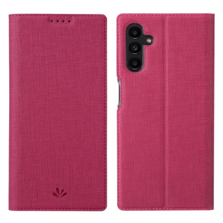 Чохол-книжка ViLi DMX Series для Samsung Galaxy A04s/A13 5G - пурпурно-червоний