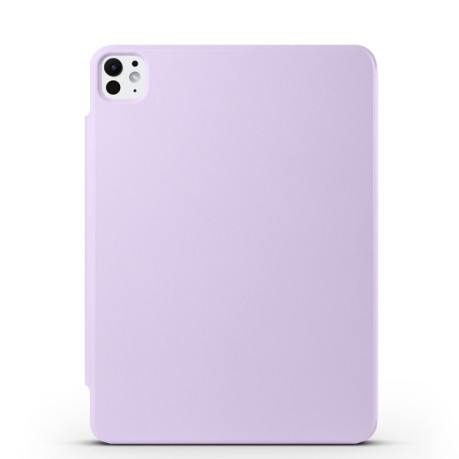 Чехол-книжка Fixed Buckle Magnetic Demation Leather для iPad Pro 13 2024 - фиолетовый