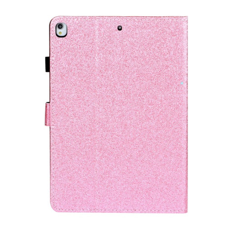 Чохол-книжка Varnish Glitter Powder на iPad 9/8/7 10.2 (2019/2020/2021) / Аїр 3 2019 / Pro 10.5 - рожевий