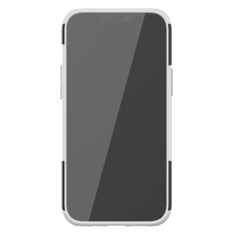Протиударний чохол Tire Texture на iPhone 12 Pro Max - білий