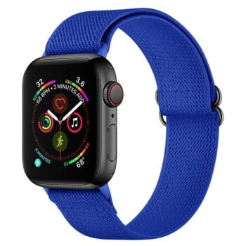 Ремінець Polyester Nylon для Apple Watch 10 46mm/Ultra 49mm / Series 8/7 45mm / 44mm / 42mm/45mm/44mm/42mm - синій