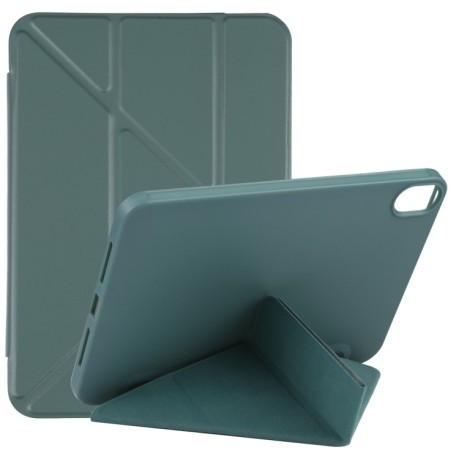 Чехол-книжка EsCase Deformation для iPad mini 6 - темно-зеленый