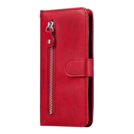 Чехол-книжка Fashion Calf Texture для Xiaomi Redmi Note 12 Pro 4G/11 Pro Global(4G/5G)/11E Pro - красный