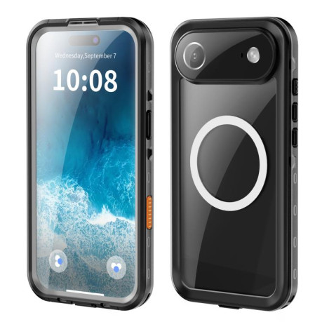 Противоударный чехол RedPepper IP68 Waterproof MagSafe для iPhone Air - серый