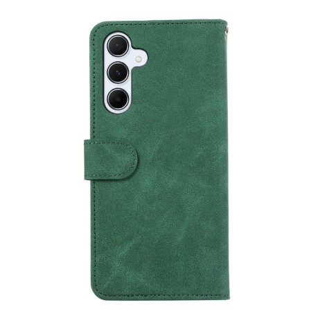 Чохол-книжка ABEEL Color Block Magnetic RFID Leather  для Samsung Galaxy A26 5G - Green-Black