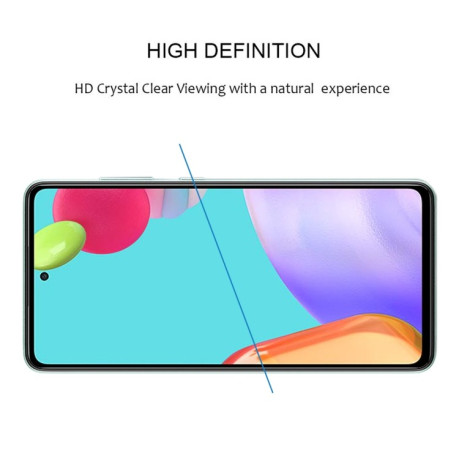 Захисне скло 3D Full Glue Full Screen Samsung Galaxy A52/A52s - чорне